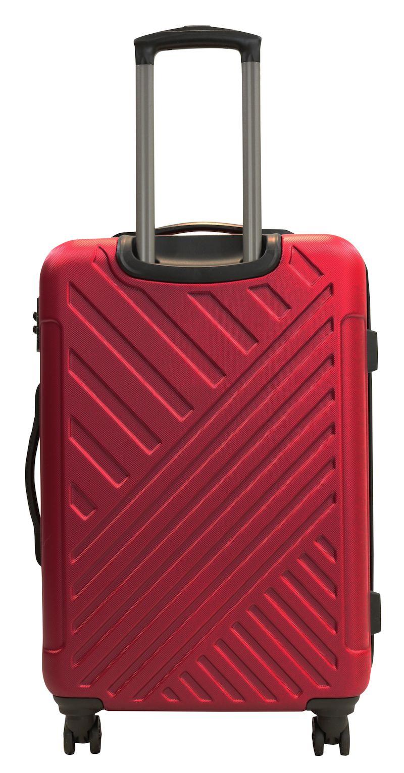 Maleta Dura Toledo M 8 Ruedas Rojo Head-3