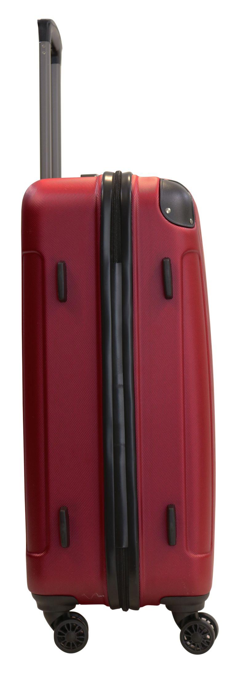 Maleta Dura Toledo M 8 Ruedas Rojo Head-4