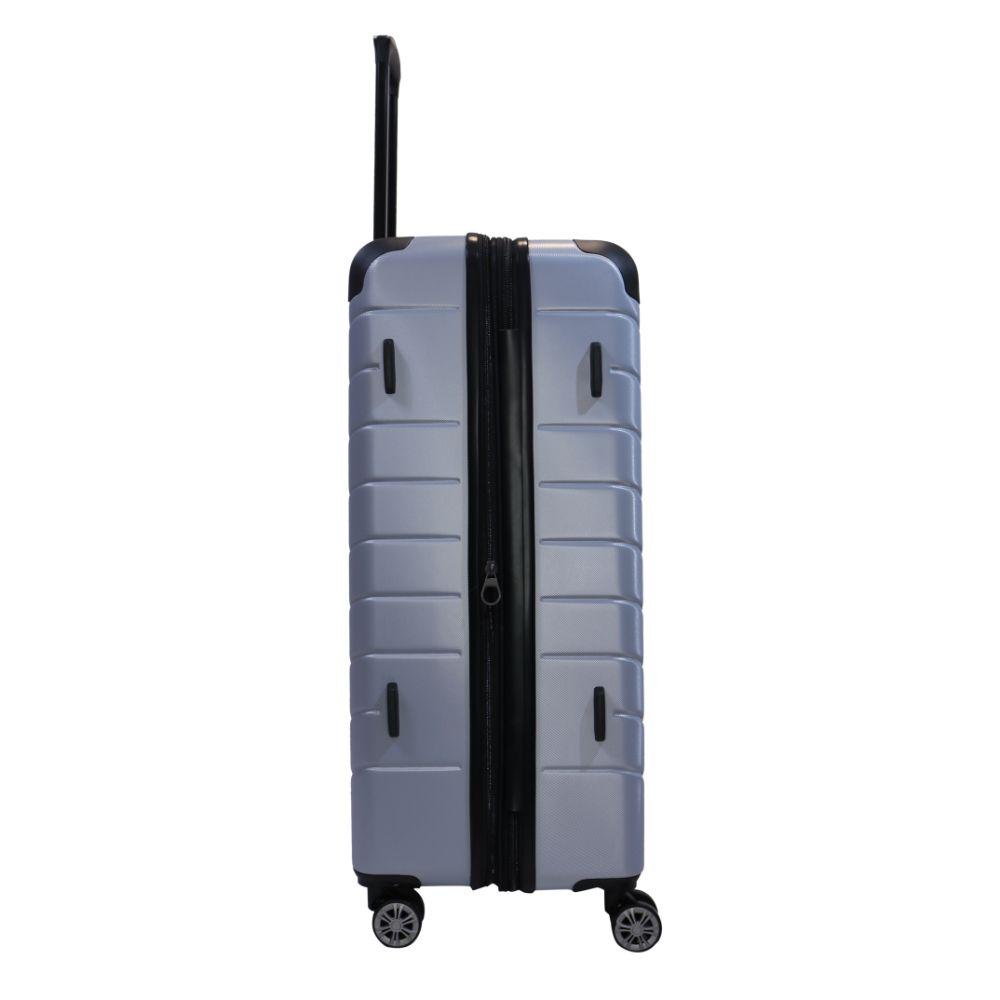 Maleta Viaje Amsterdam L 23 Kilos Expandible Plata Head-6