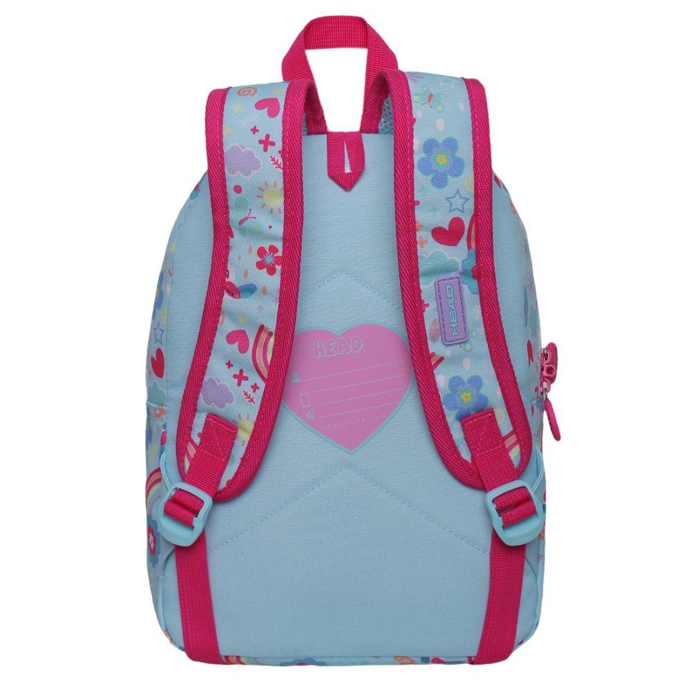 Mochila Infantil Pop Cat Rainbow Menta Head-2