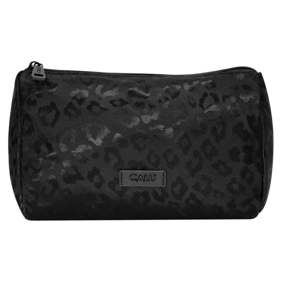 Neceser Grande Tais Animal Print Negro Calu-1