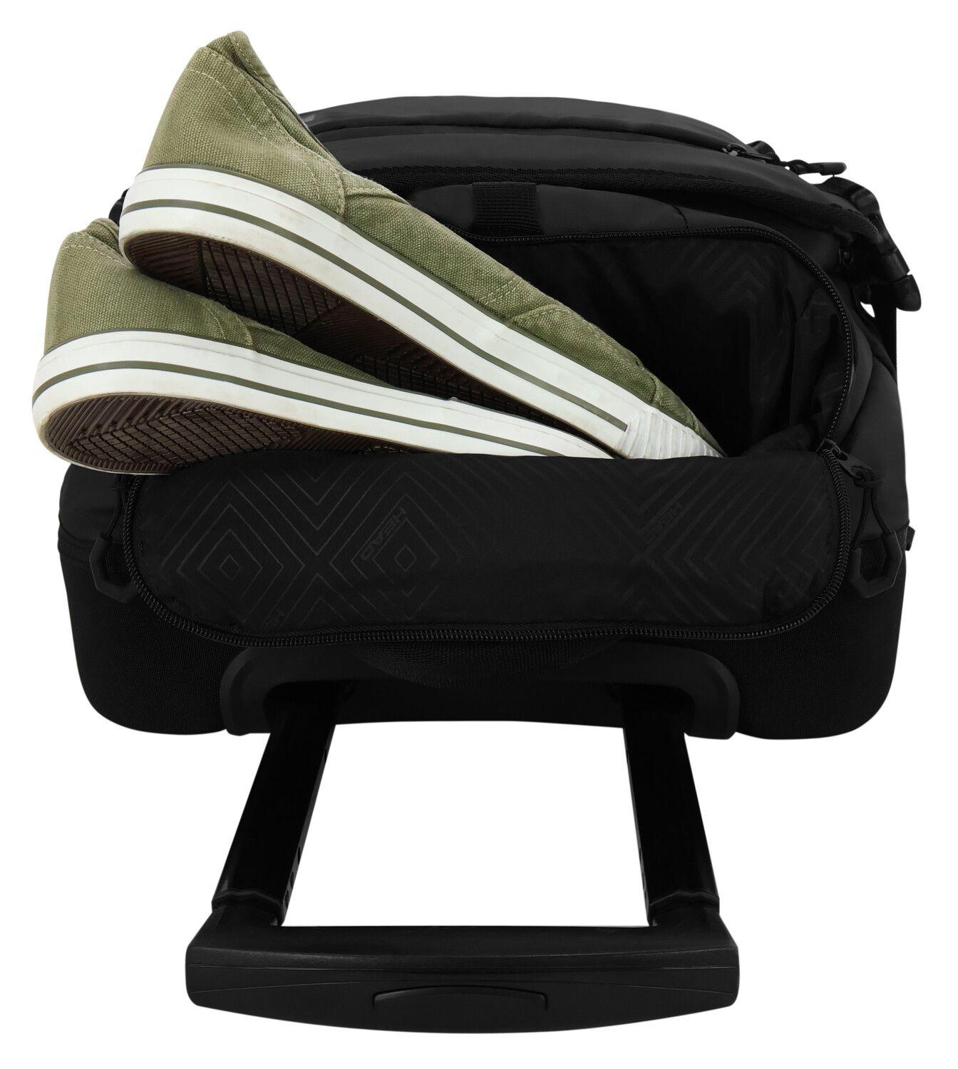 Bolso De Viaje Con Ruedas Tank S Negro Head-2