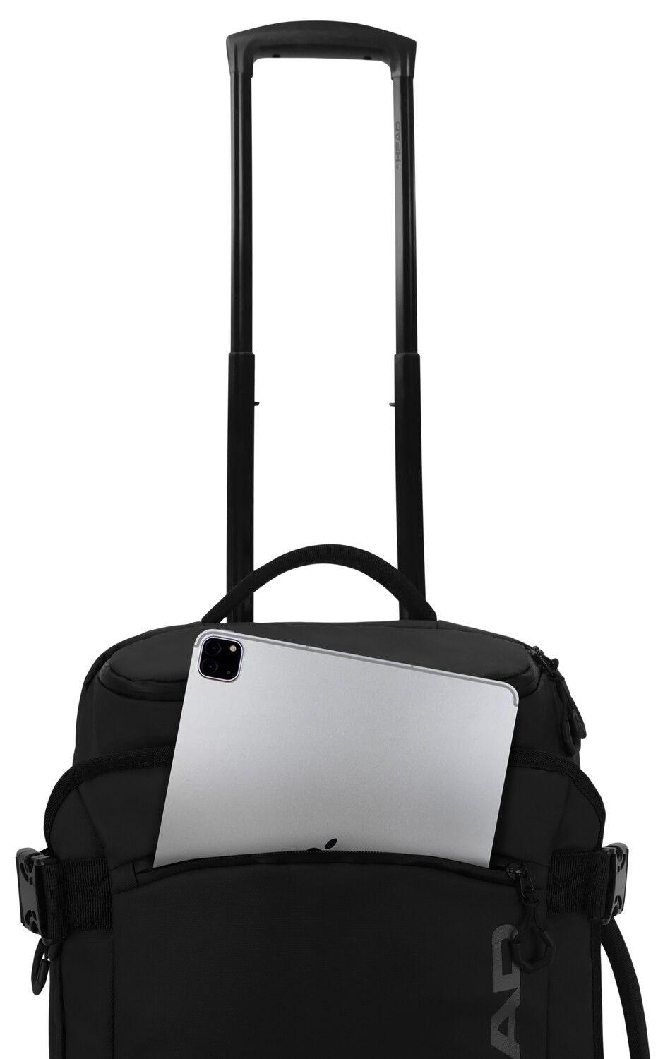 Bolso De Viaje Con Ruedas Tank S Negro Head-4