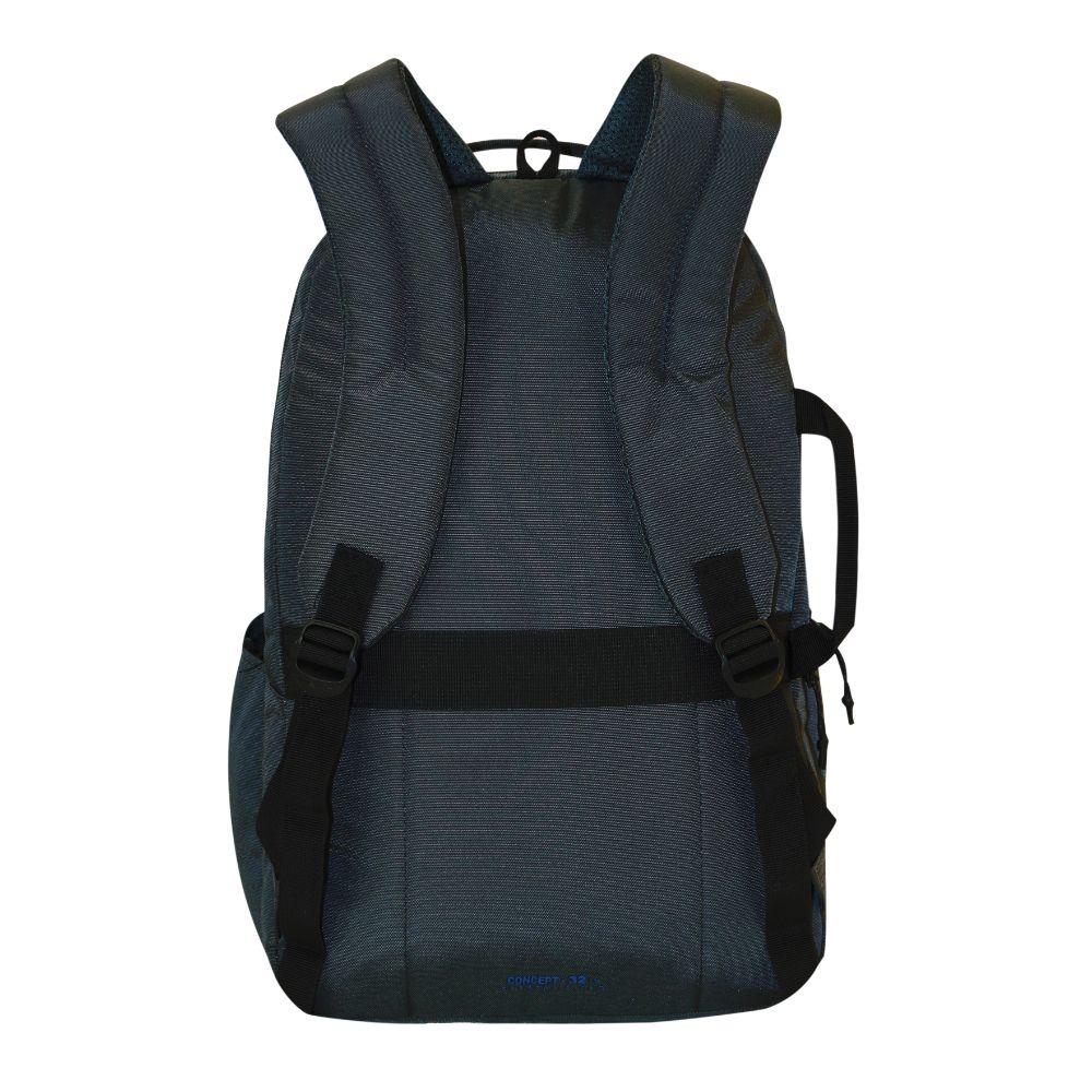 Mochila Computación Concept Gris Oscuro Head-7