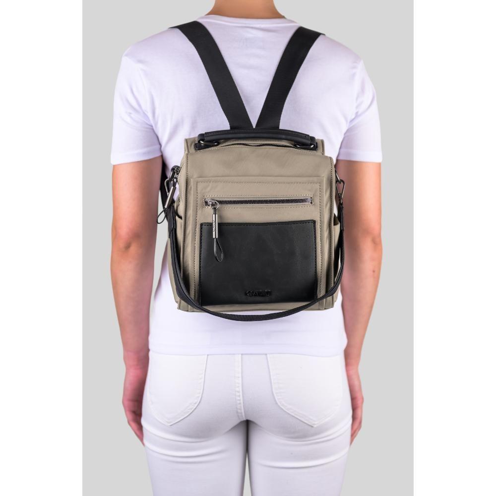 Mochila Doble Uso Eleanor Beige Calu-6