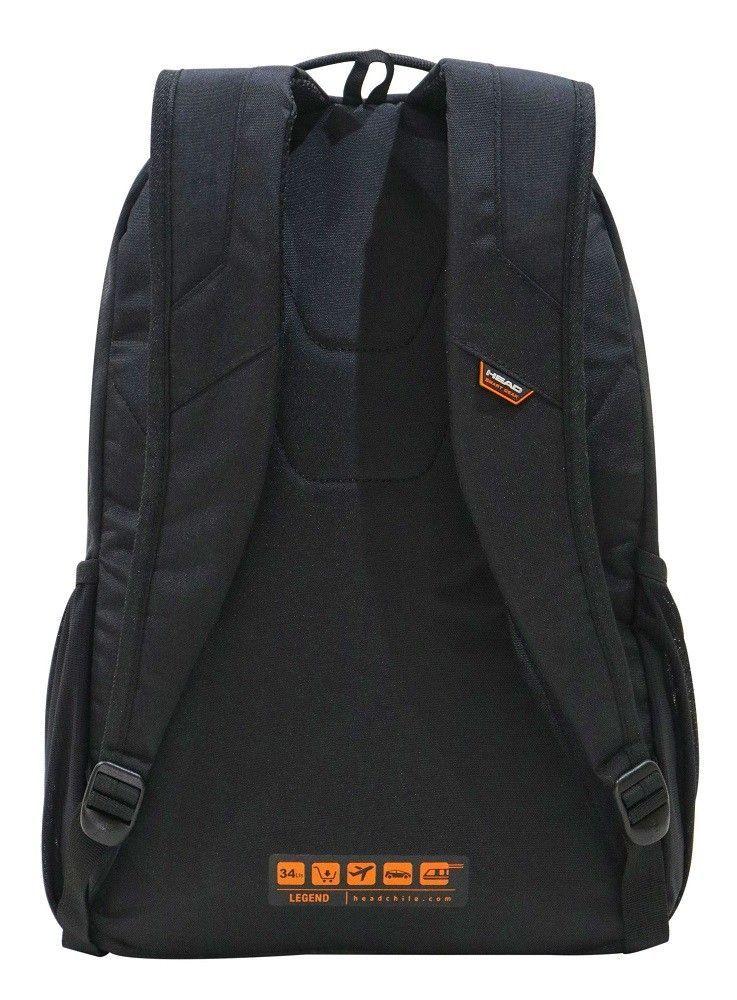 Mochila Ejecutiva Legend Negro Head   -4