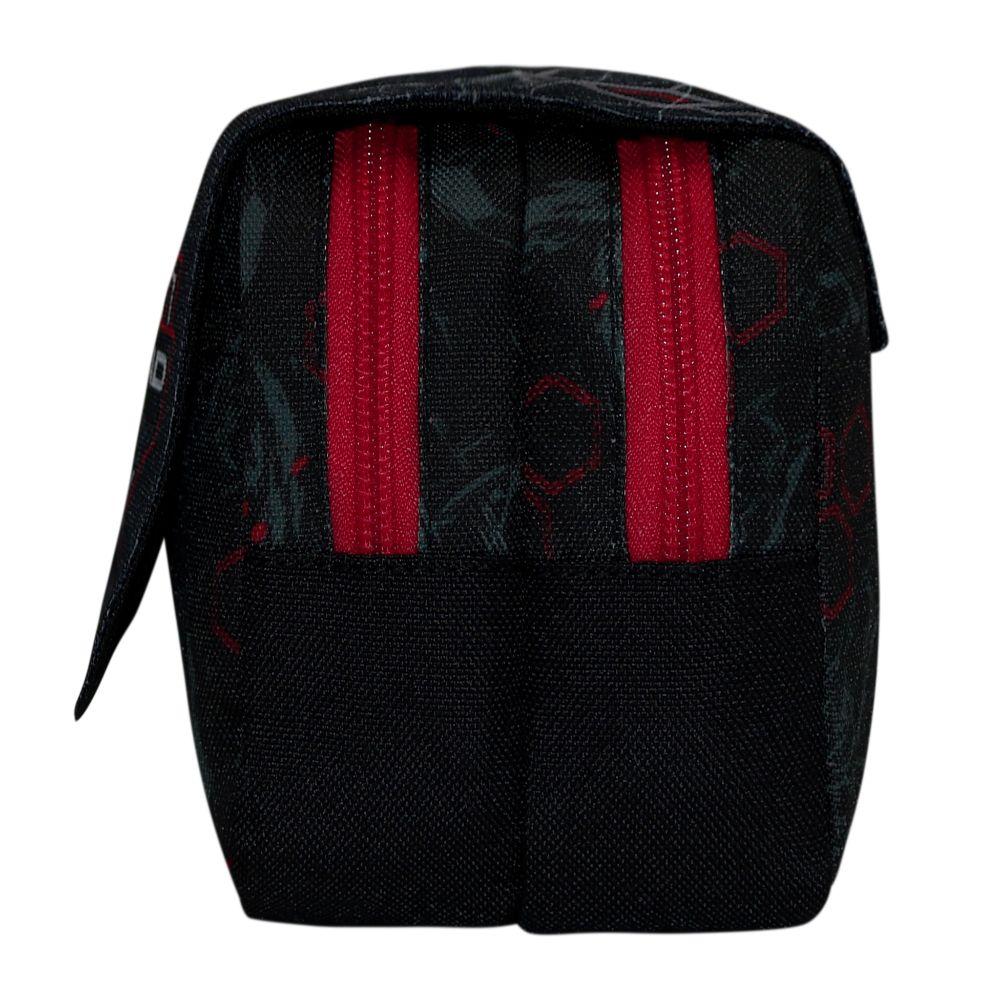 Estuche Infantil Niño Eraser Futbol Negro Head-3