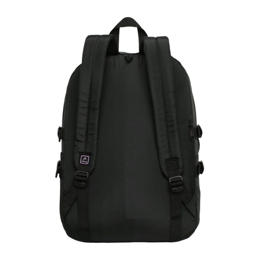 Mochila Mujer Notebook Kona Negro Lila Head-4