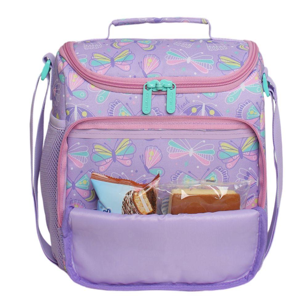 Lonchera Infantil Mujer Freeze Kids Mariposa Lila Head-2
