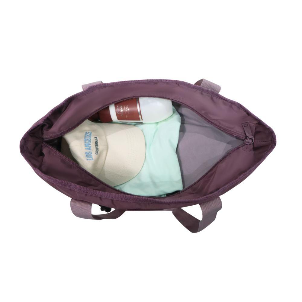 Bolso Cartera Tote Star Dark Malva Head-2