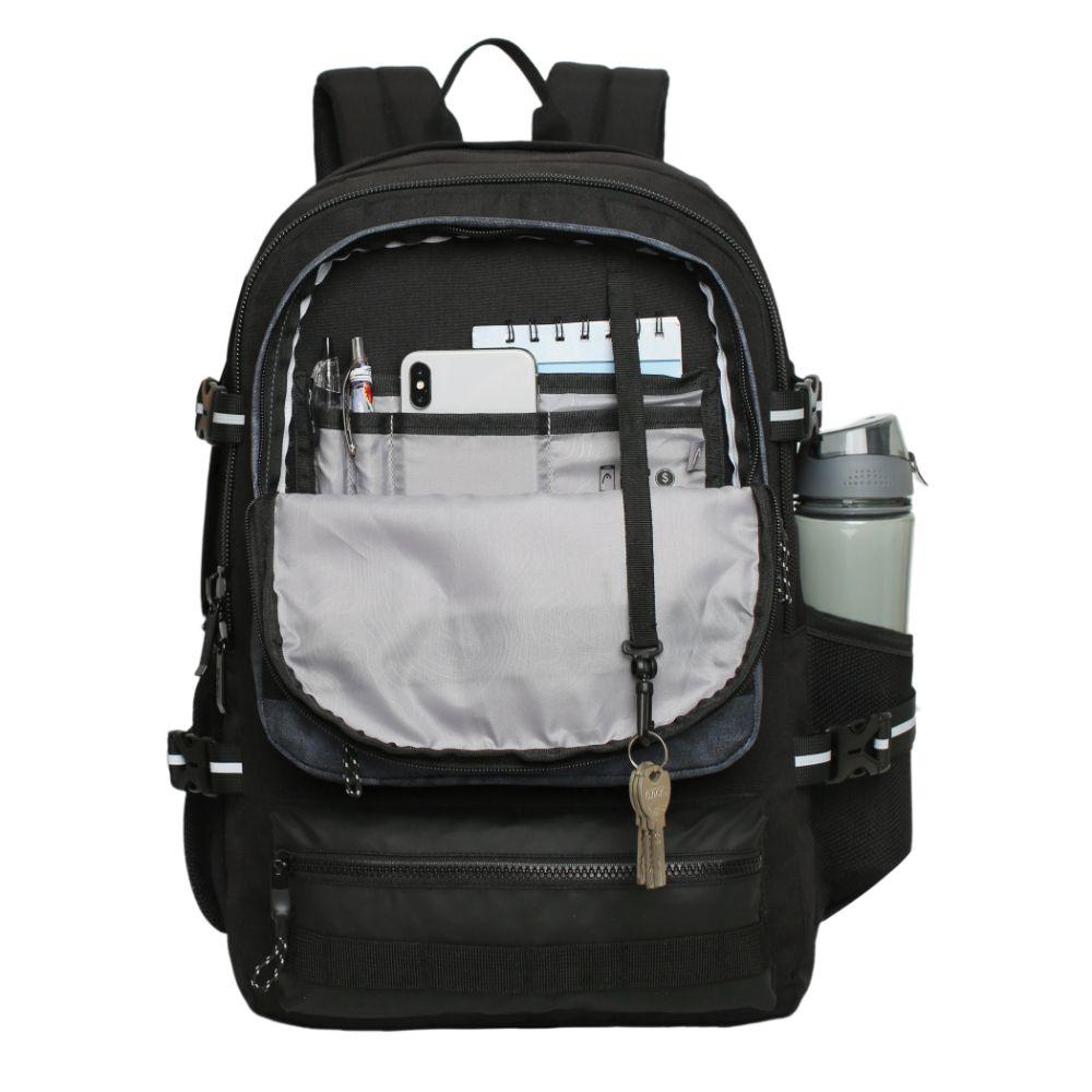 Mochila Notebook Expedition 40L Stone Negro Head-2