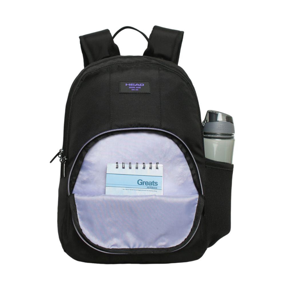 Mochila Mujer Mokka Negro Lila Head-3