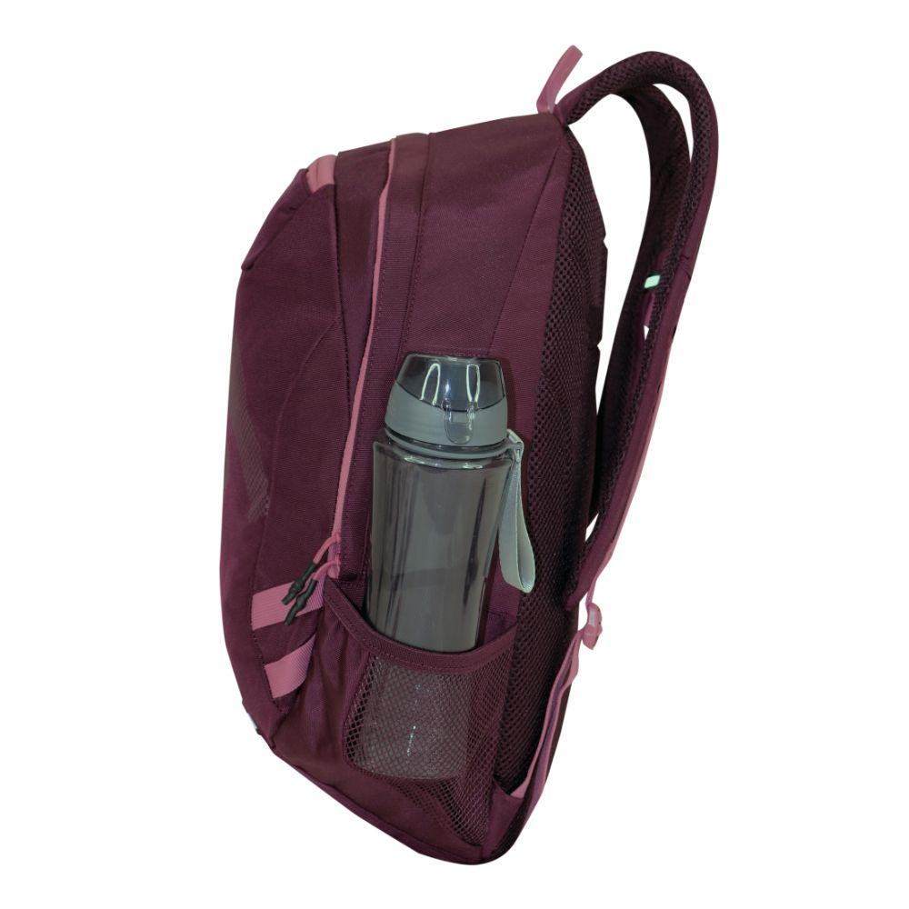 Mochila Outdoor Camping Laskar 20 Burdeo Rosado Head-4