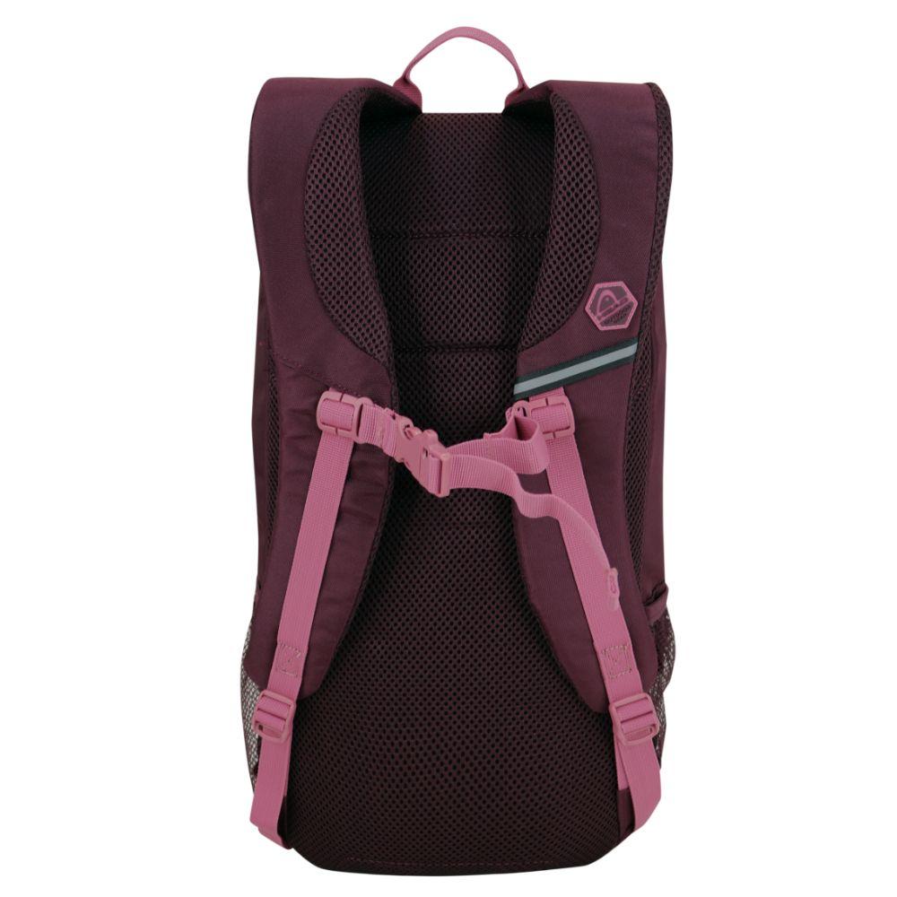 Mochila Outdoor Camping Laskar 20 Burdeo Rosado Head-6