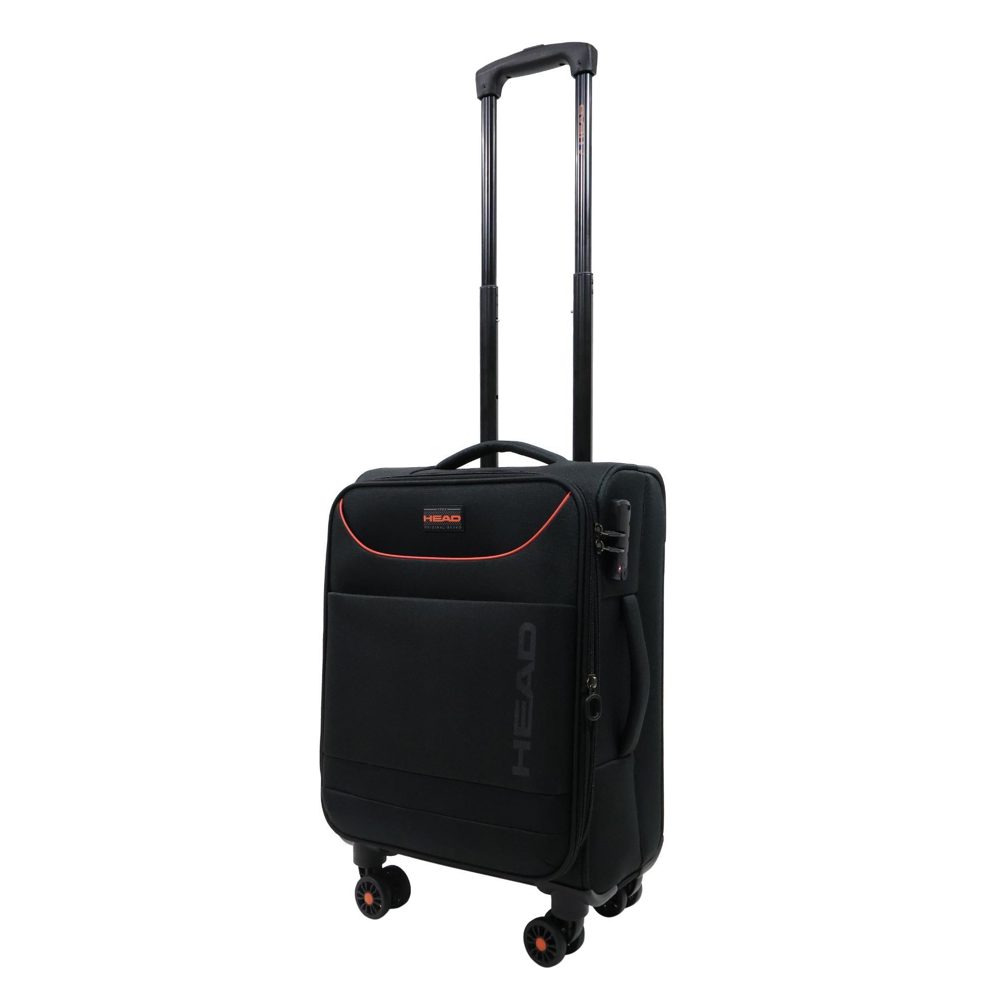 Maleta Cabina Blanda Valencia S Negro Head-0
