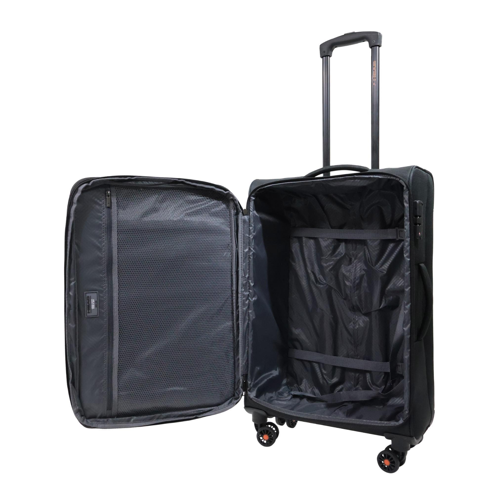 Maleta Cabina Blanda Valencia S Negro Head-2