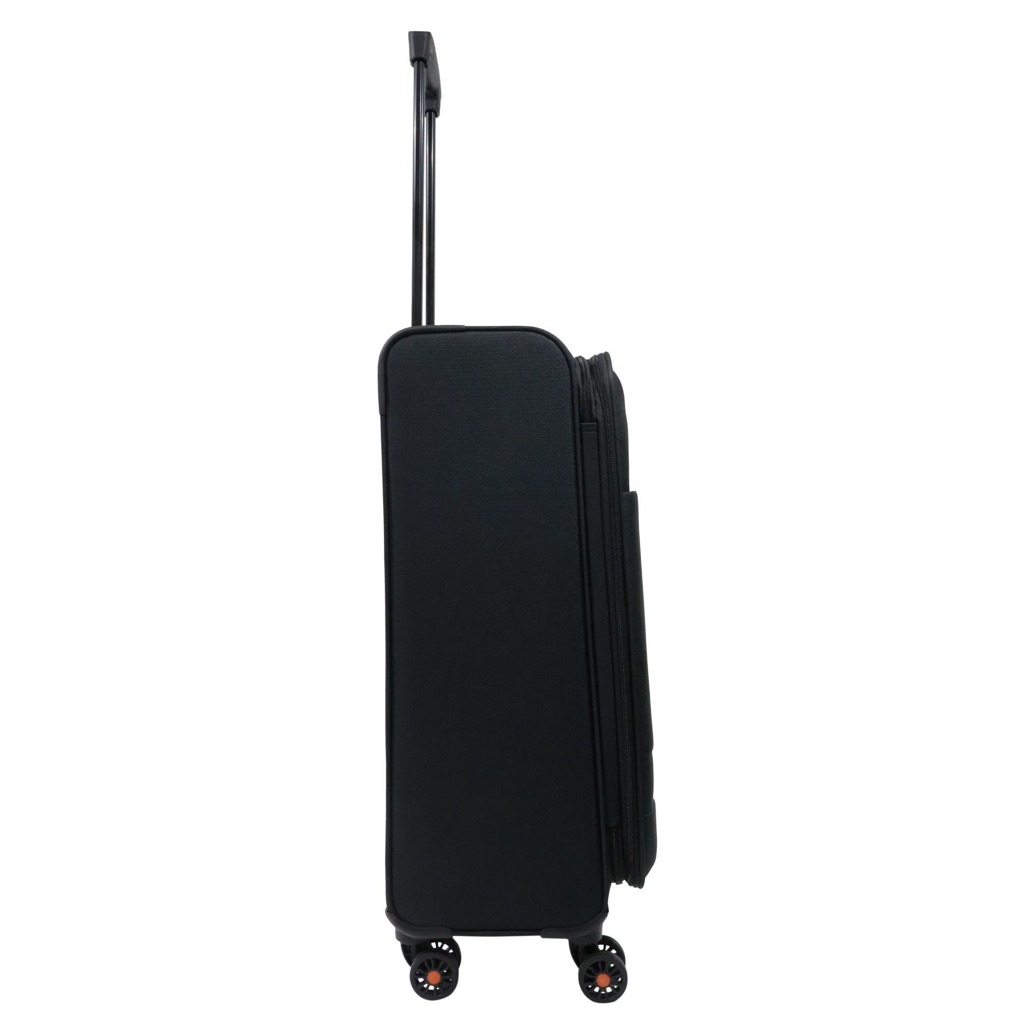 Maleta Cabina Blanda Valencia S Negro Head-4