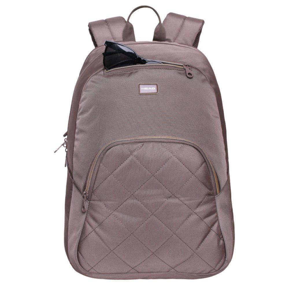 Mochila Mujer Monza Taupe Head-1