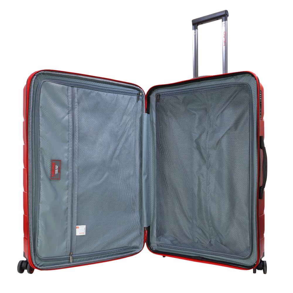 Maleta New Ucrania L Expandible TSA 23 Kilos Rojo Head-2