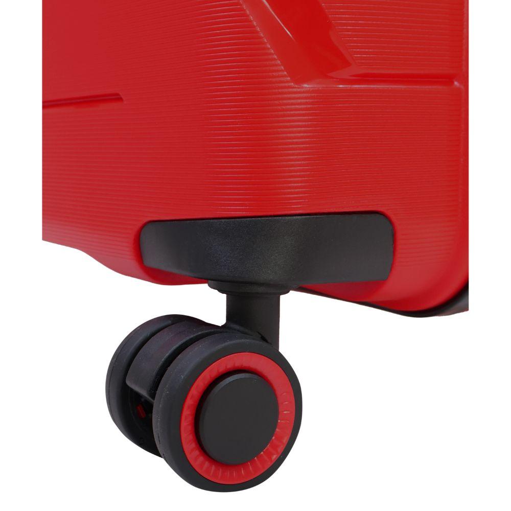 Maleta New Ucrania L Expandible TSA 23 Kilos Rojo Head-5