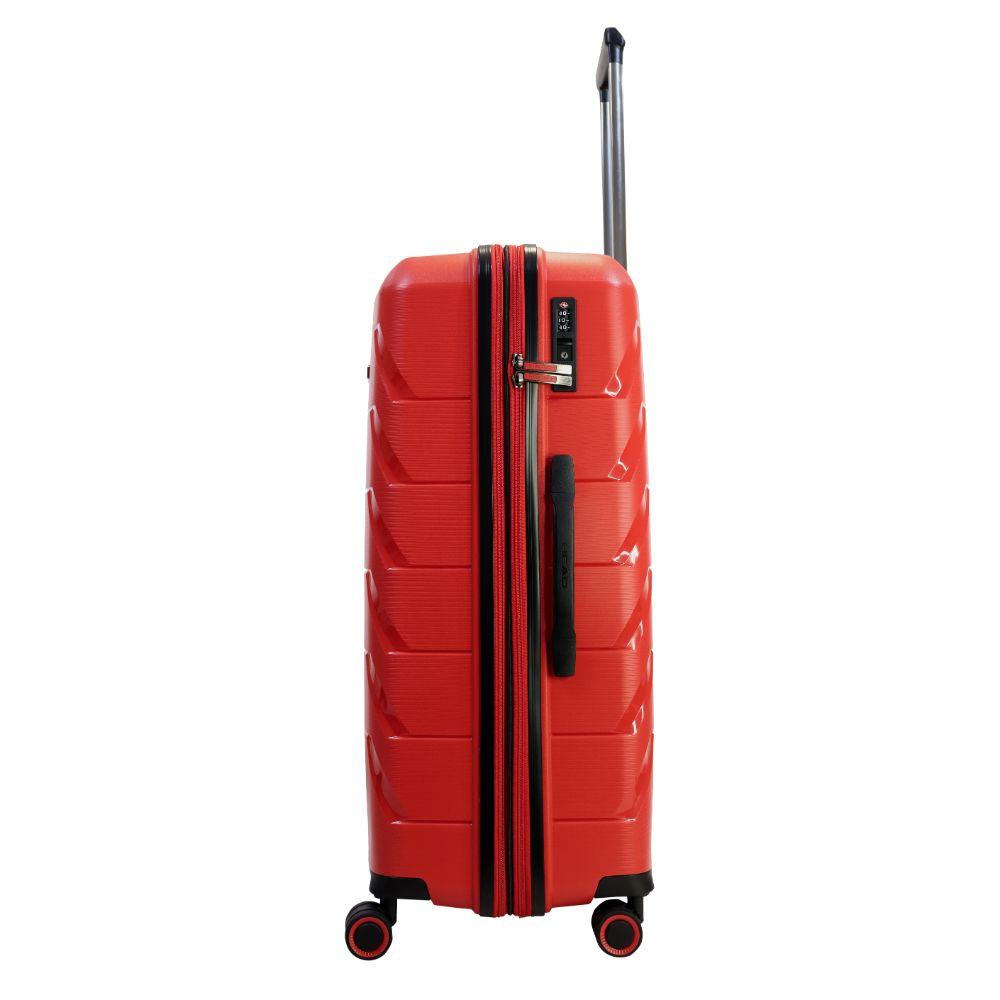 Maleta New Ucrania L Expandible TSA 23 Kilos Rojo Head-6