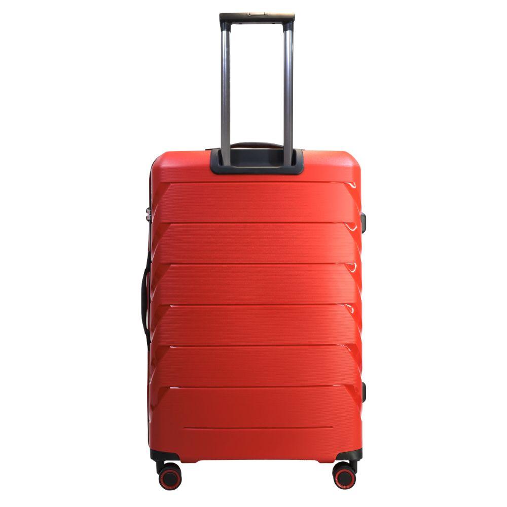 Maleta New Ucrania L Expandible TSA 23 Kilos Rojo Head-7