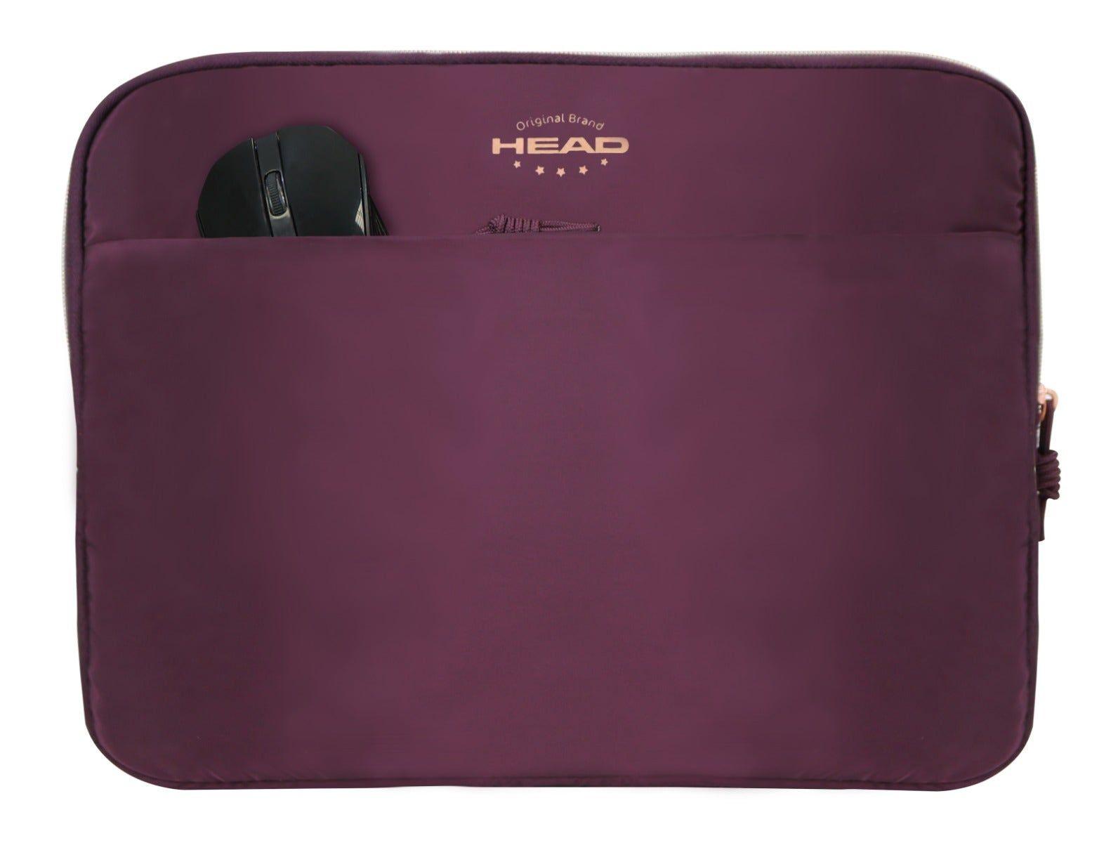 Funda Laptop Zip 14" Burdeo Head-4