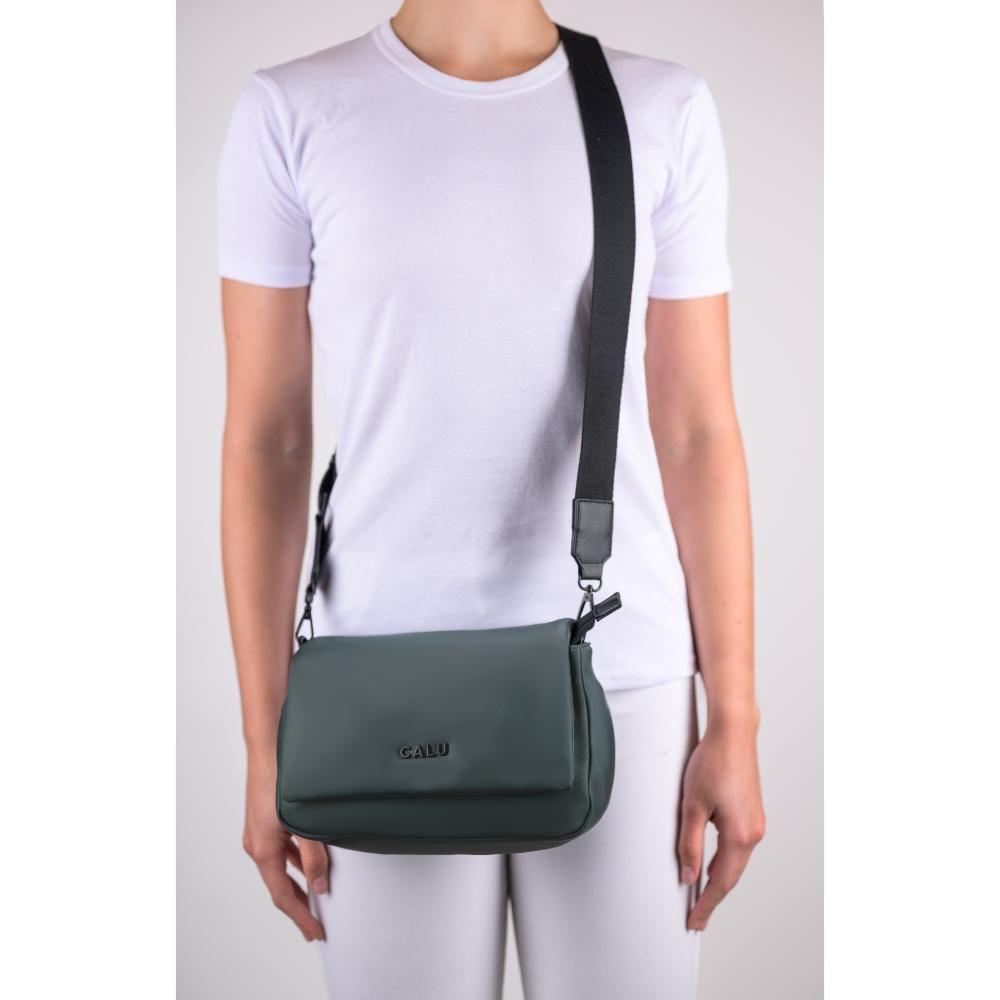 Cartera Bandolera Pequeña Kate Petroleo Calu-6