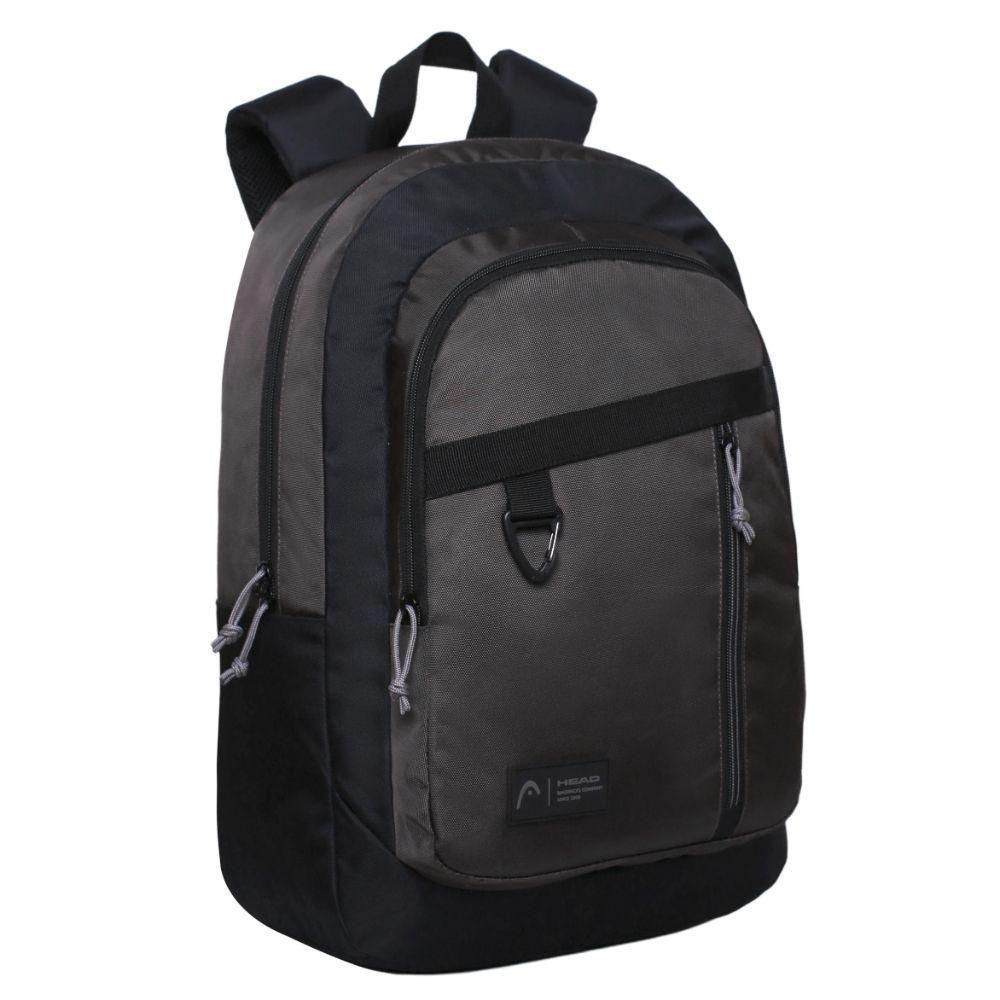 Mochila Notebook New Ram Gris Oscuro Head-0