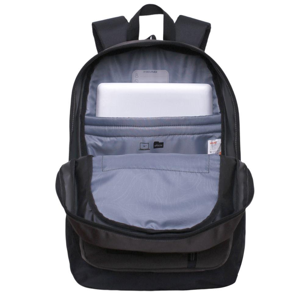 Mochila Notebook New Ram Gris Oscuro Head-1