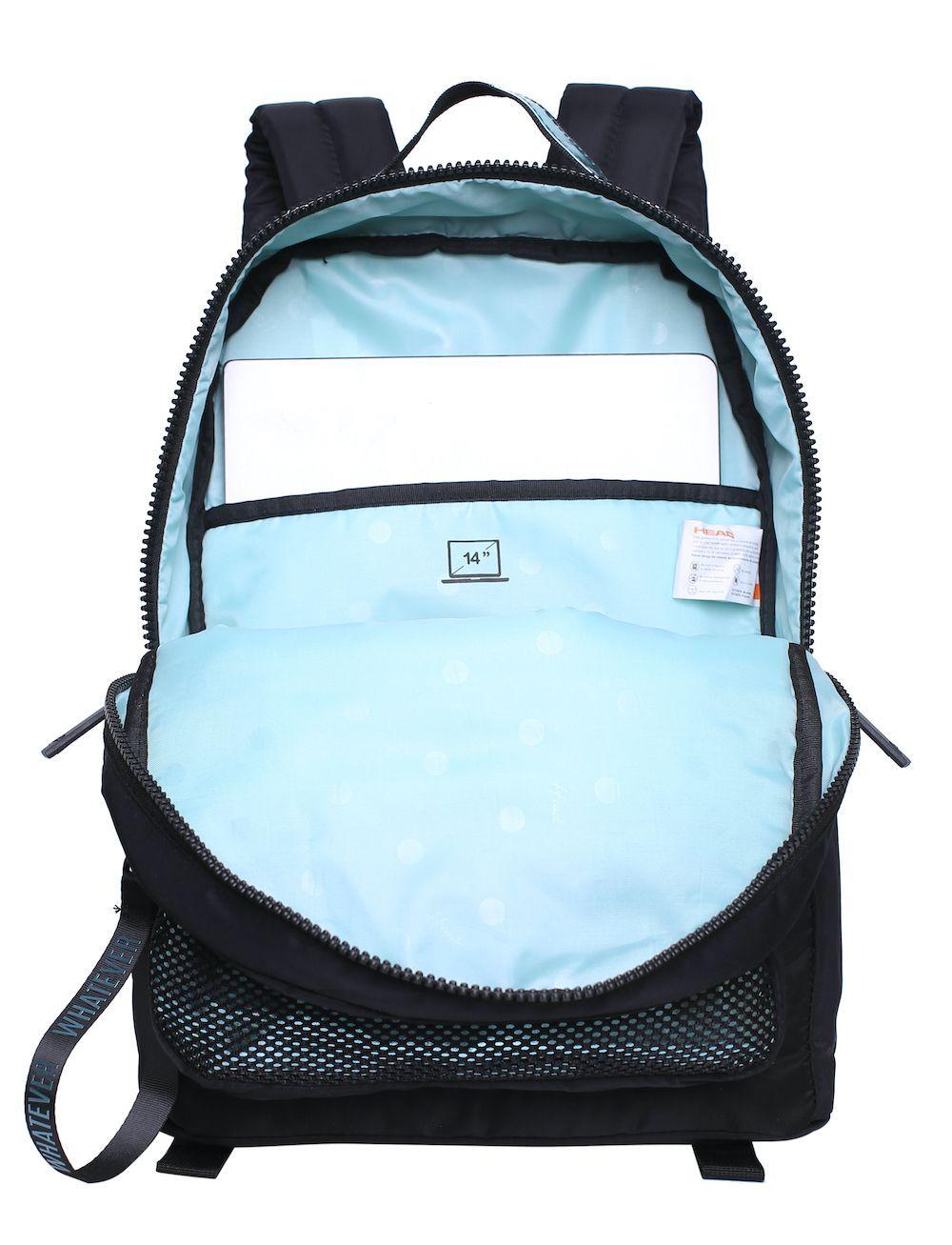 Mochila Supra 20 Mujer Negro Calipso Head-4