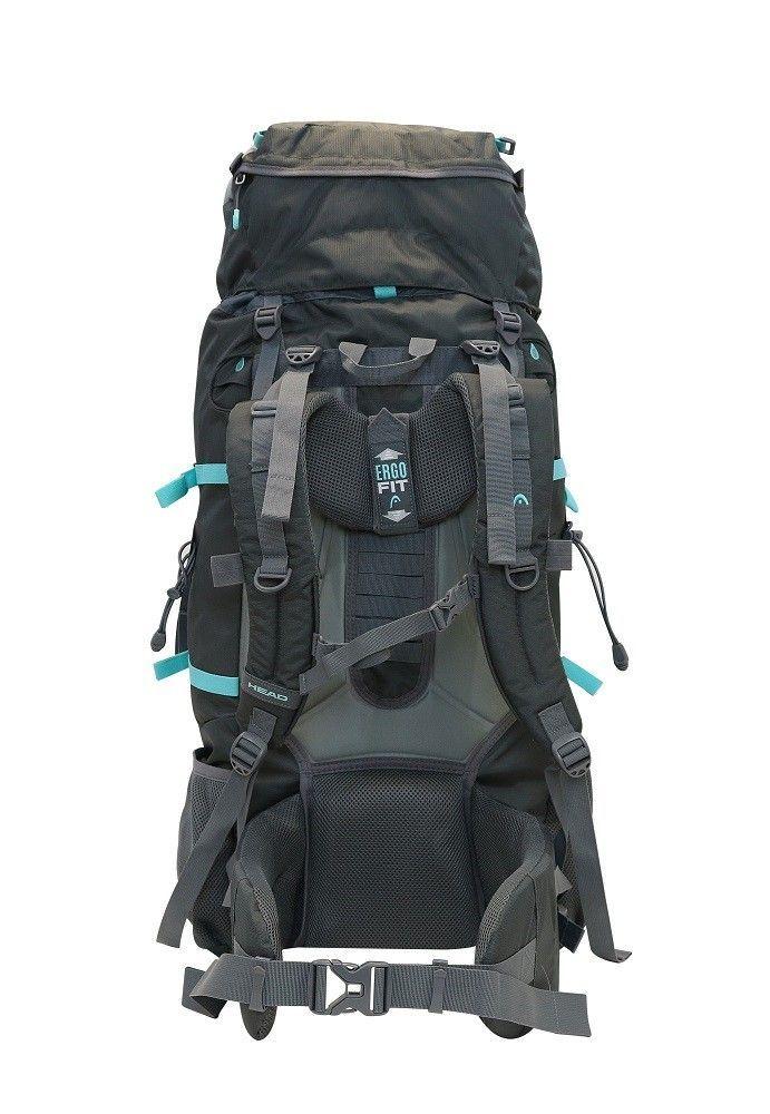 Mochila Outdoor Camping Escorpion 75 Gris Head  -3