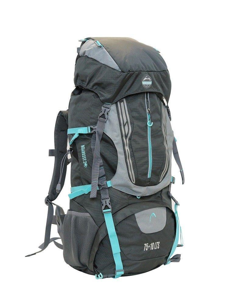 Mochila Outdoor Camping Escorpion 75 Gris Head  -0