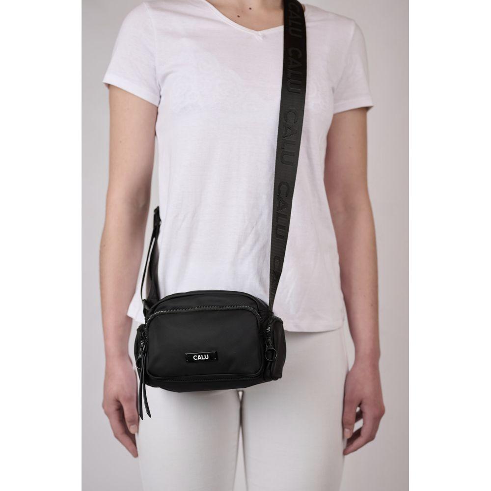 Cartera Bandolera Pequeña Pamela Negro Calu-6
