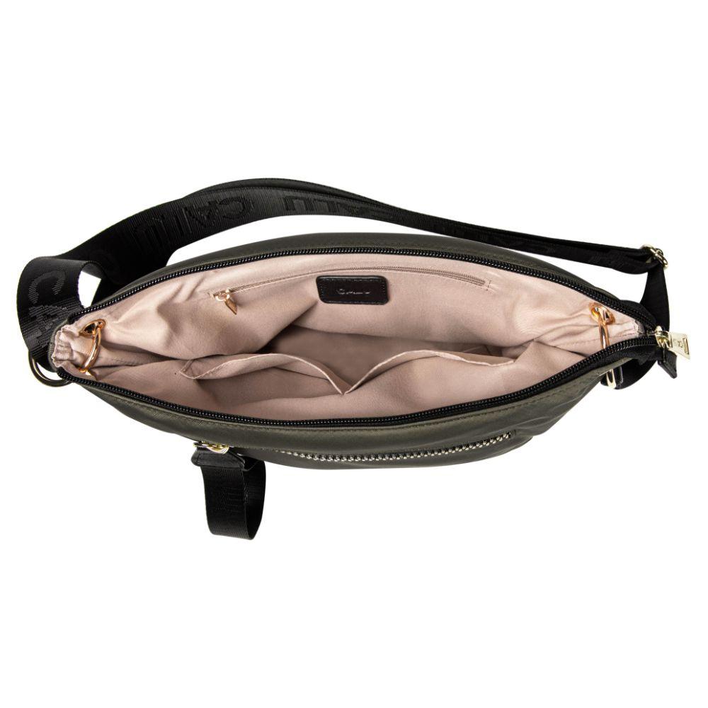 Cartera Bandolera Pascal Verde Oscuro Calu-2