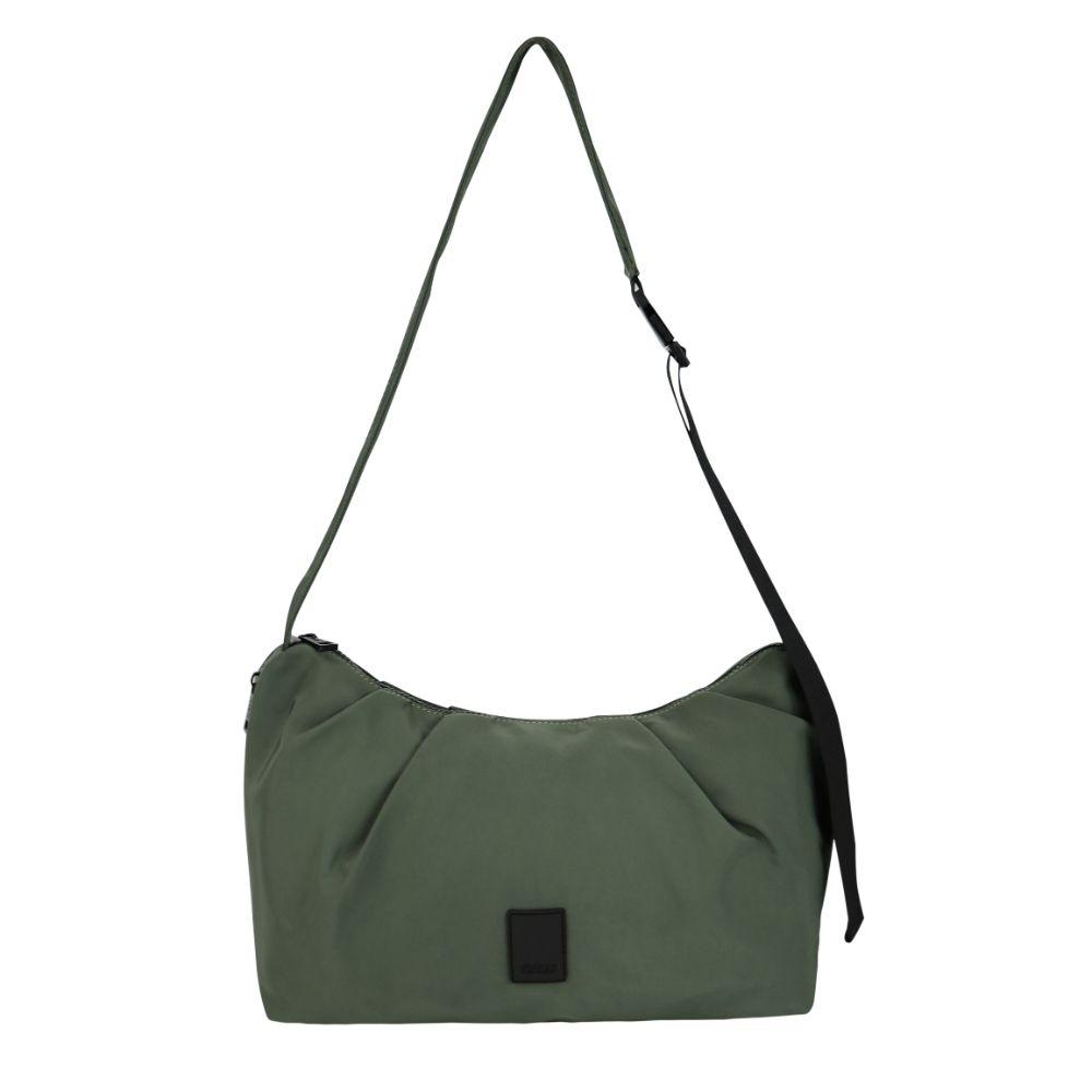 Cartera Tipo Bolso Leia Verde Musgo Calu-1