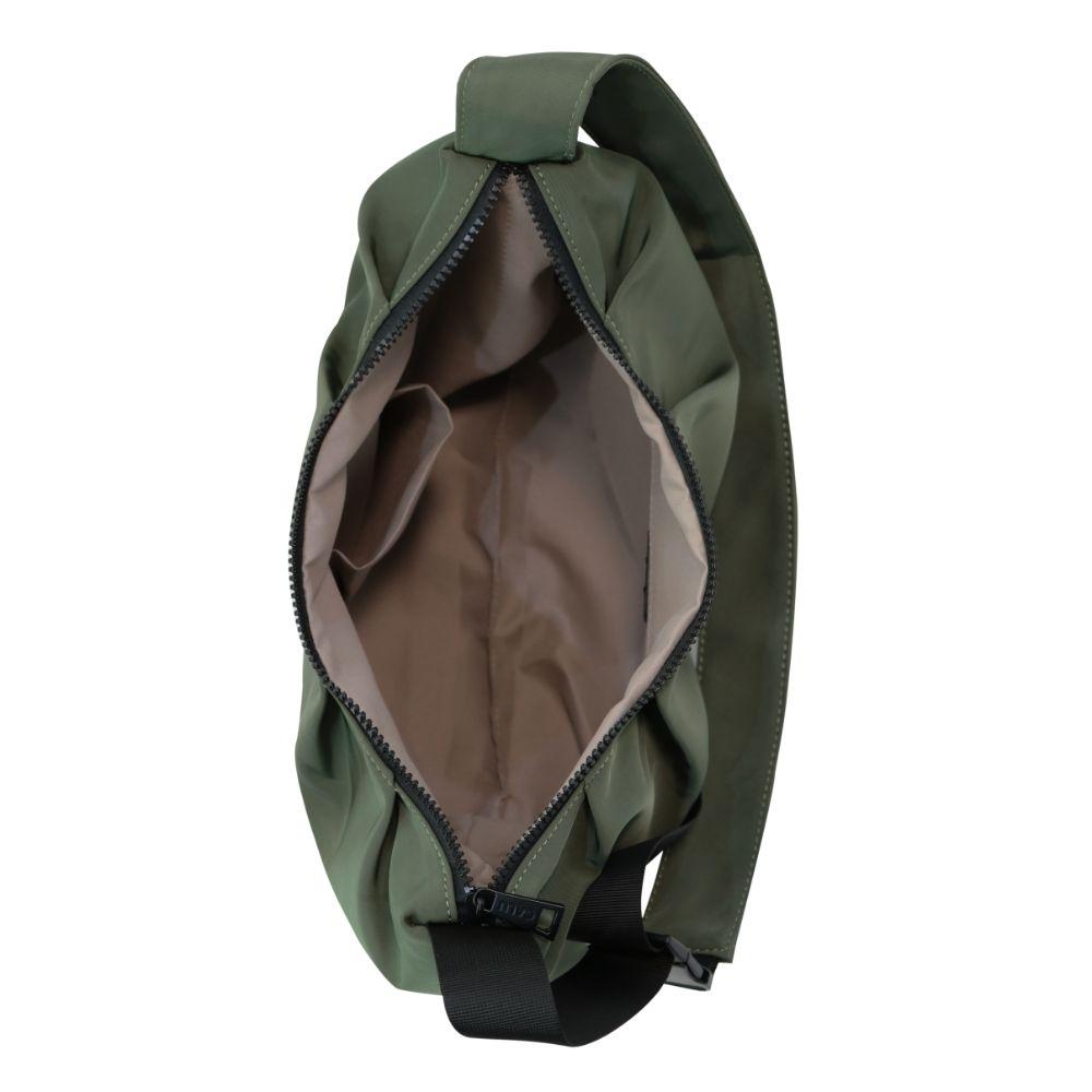 Cartera Tipo Bolso Leia Verde Musgo Calu-2