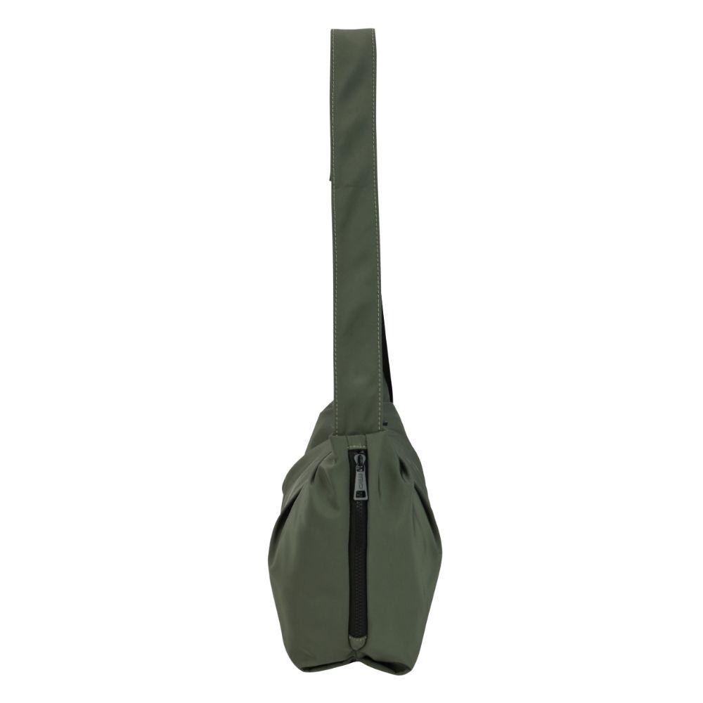 Cartera Tipo Bolso Leia Verde Musgo Calu-3