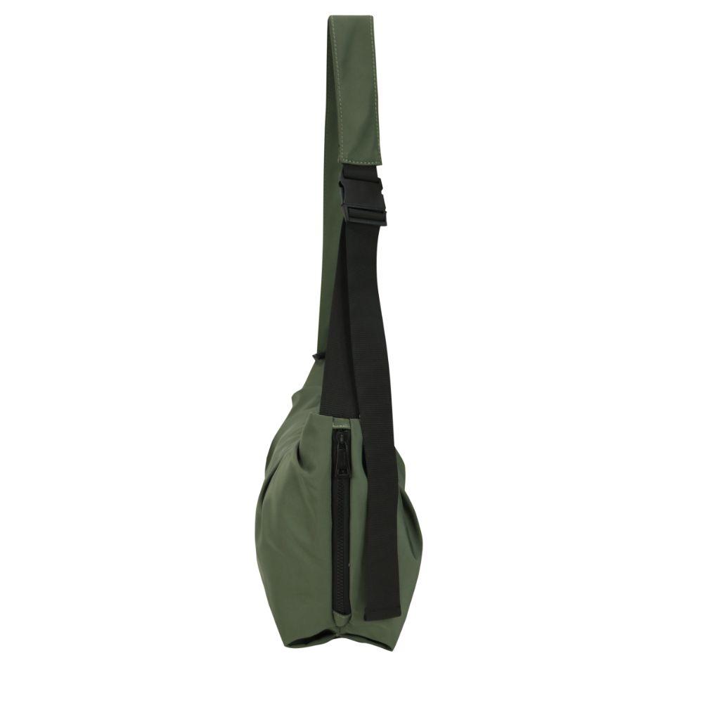 Cartera Tipo Bolso Leia Verde Musgo Calu-4