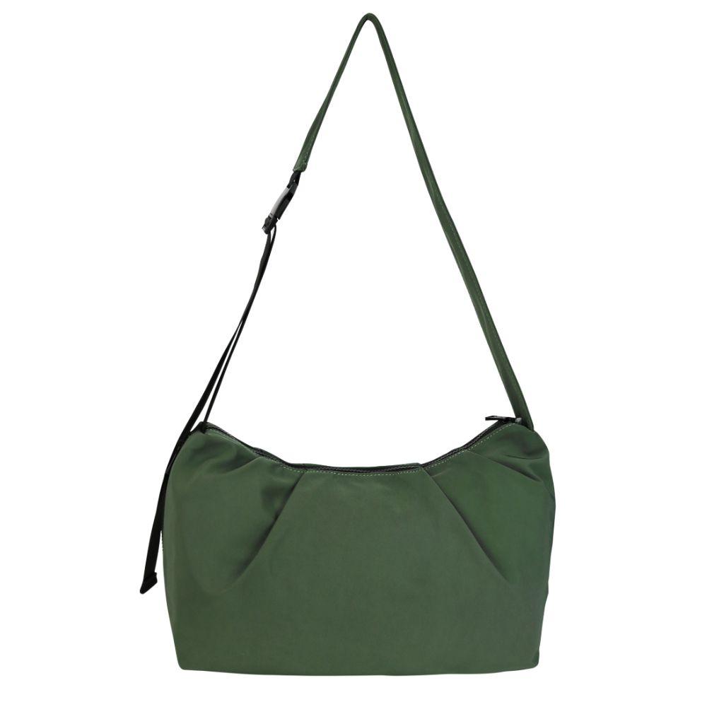 Cartera Tipo Bolso Leia Verde Musgo Calu-5