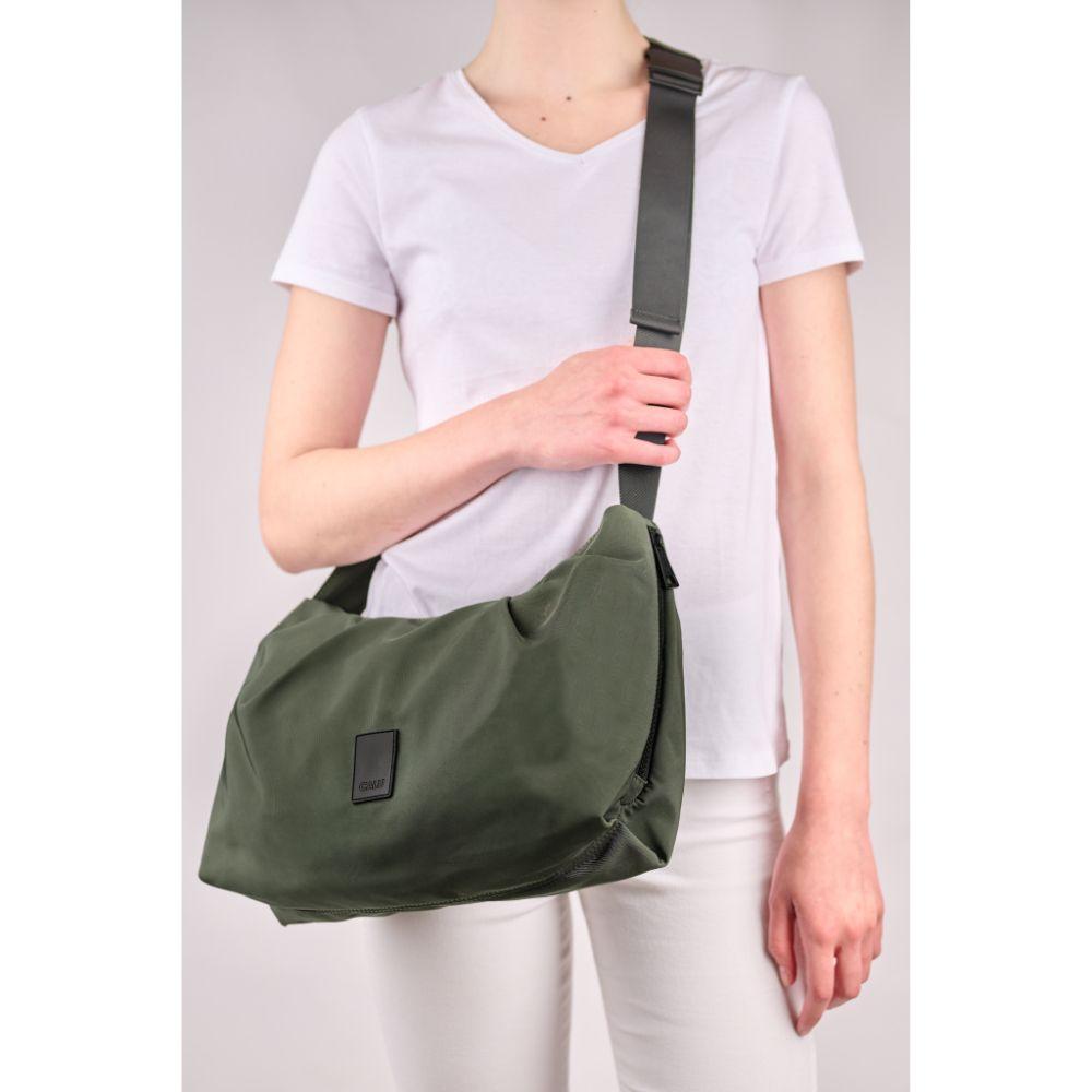 Cartera Tipo Bolso Leia Verde Musgo Calu-6