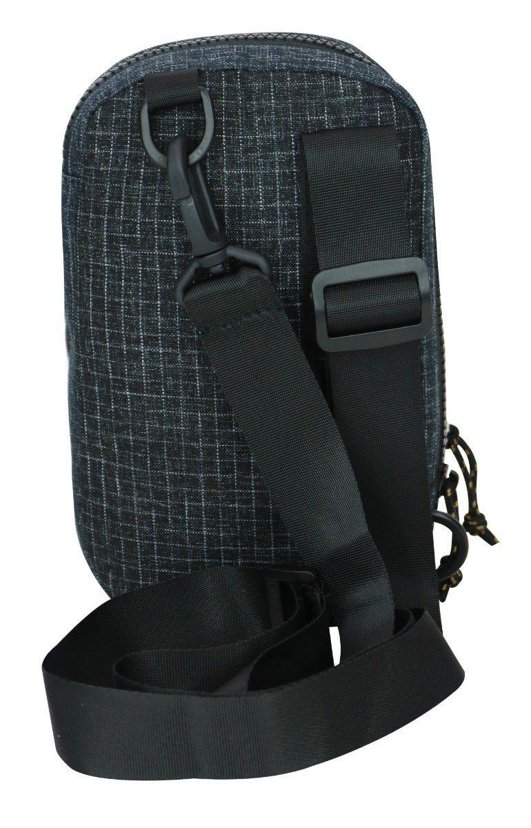 Porta Documentos Vip Ripstop Negro Gris Head-6