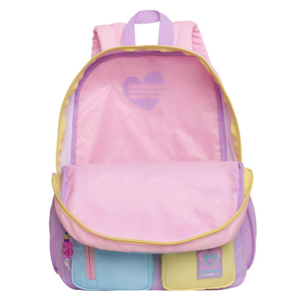 Mochila Infantil Niña Funny Brillo Block Faded Head-3