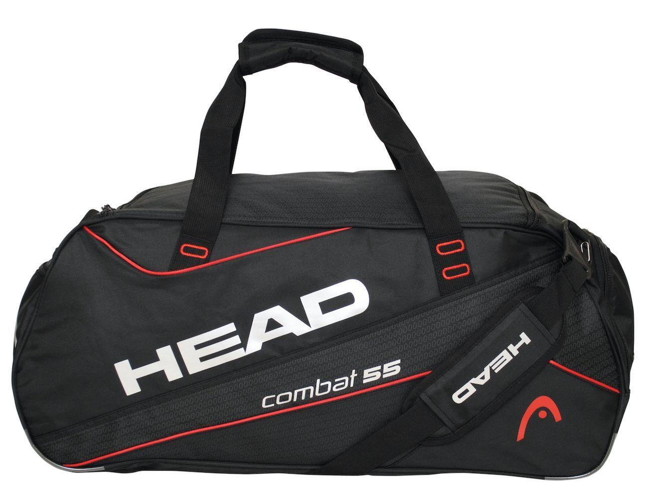 Bolso Deportivo Combat 55 Negro Head-1