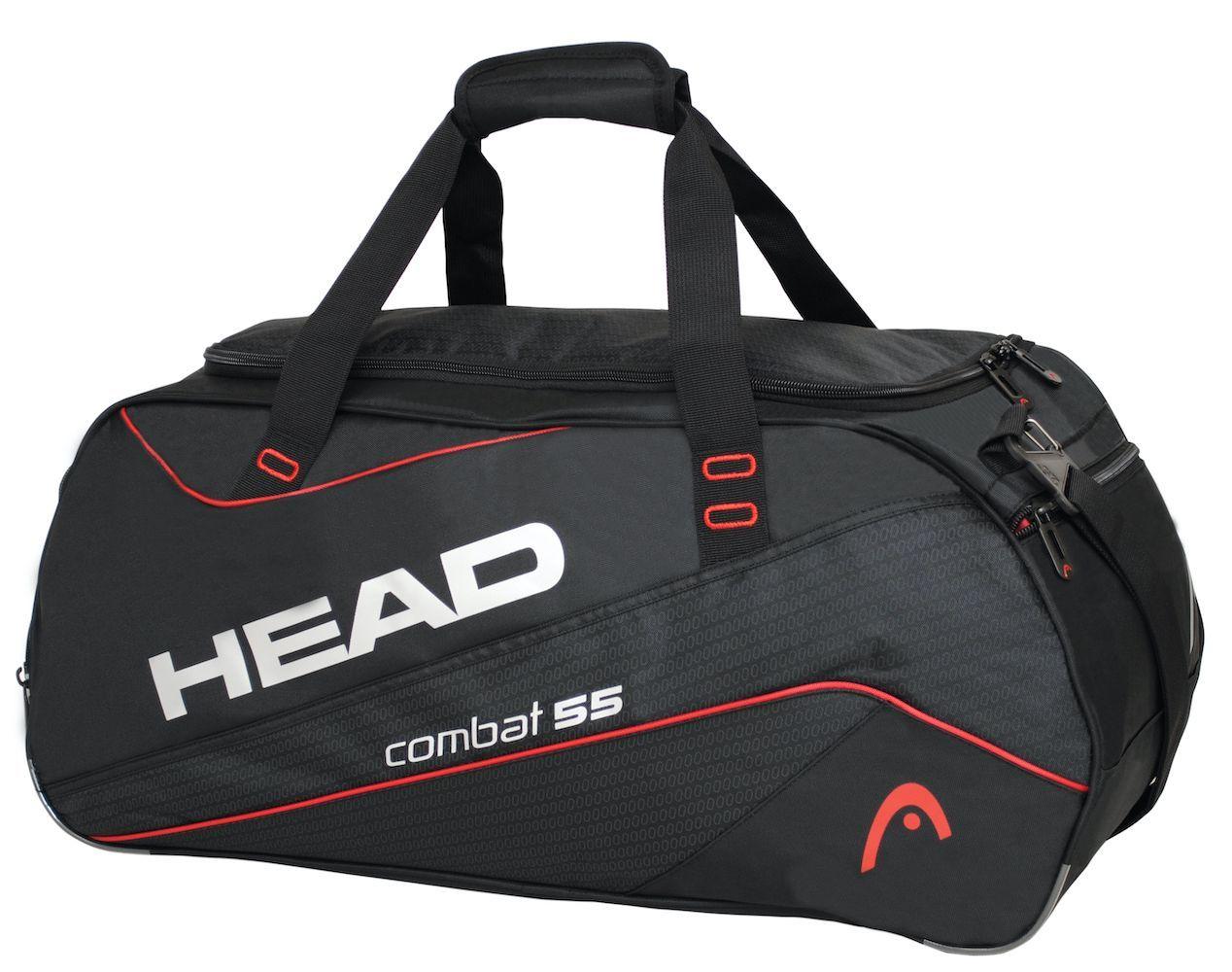 Bolso Deportivo Combat 55 Negro Head-0