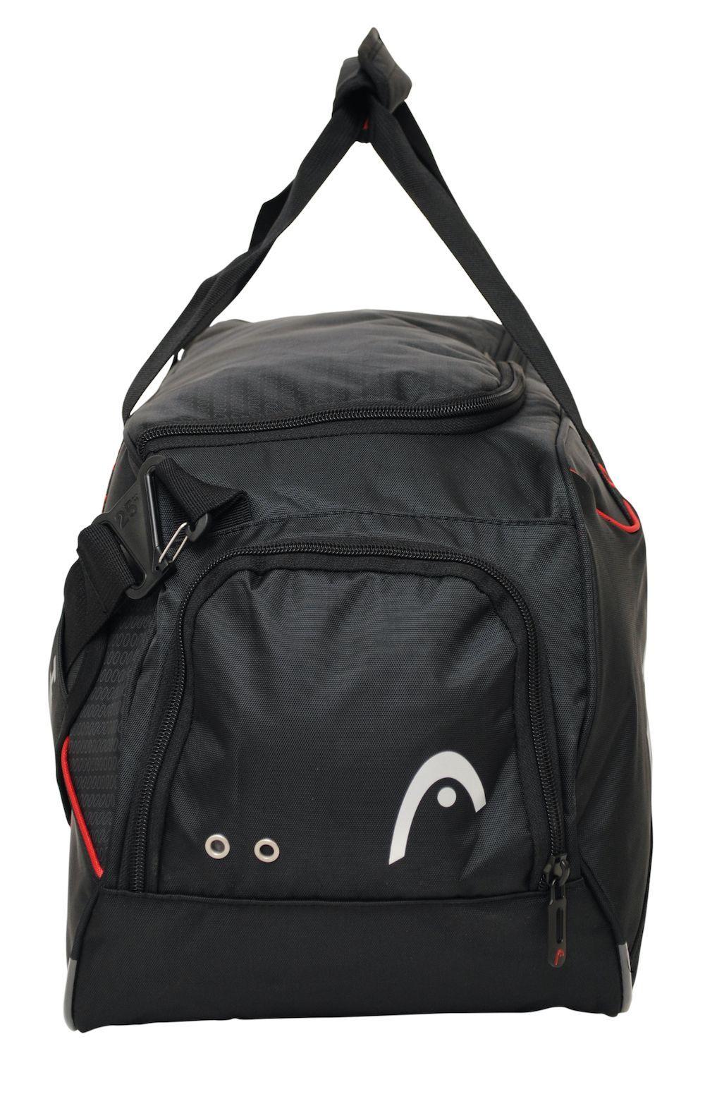 Bolso Deportivo Combat 55 Negro Head-3