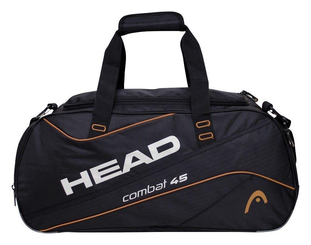 Bolso Deportivo Combat 45 Negro Naranjo Head -0