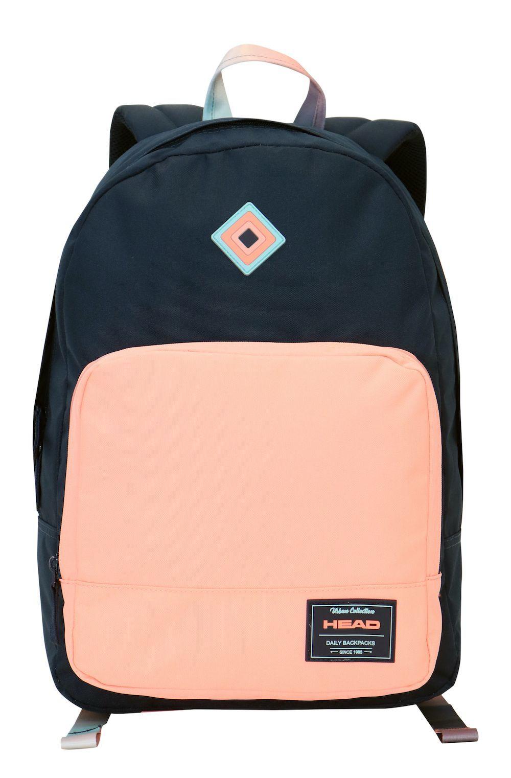 Mochila New Kombi 20 Coral Azul Head-1