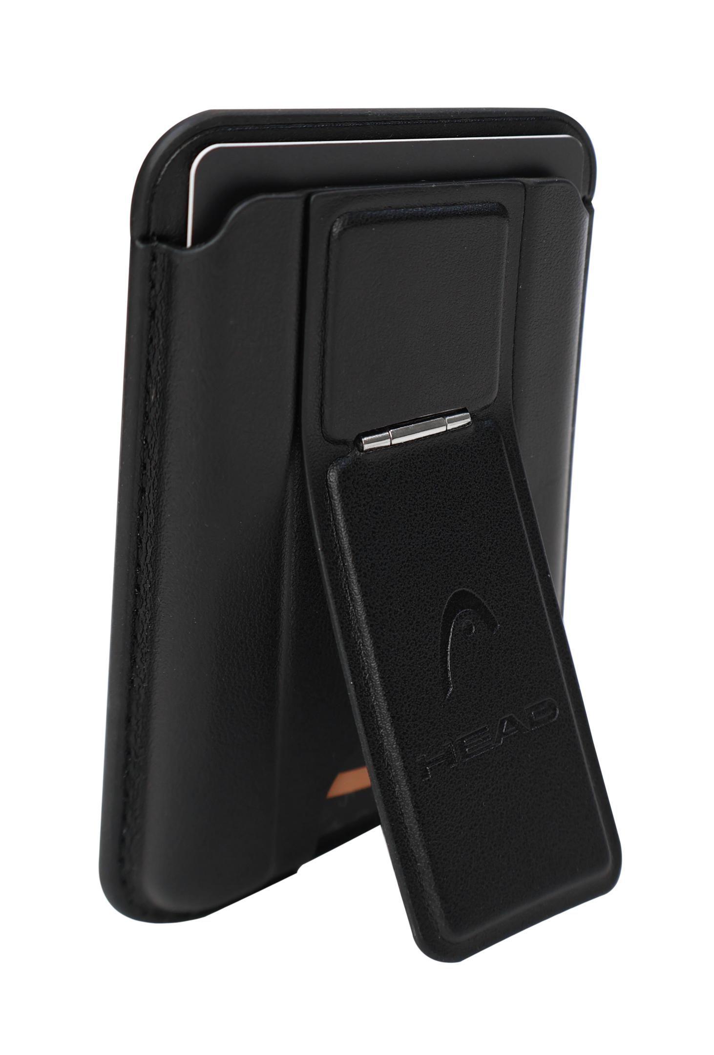 Billetera Tarjetero Magnético Magsafe Cayman Negro Head-2