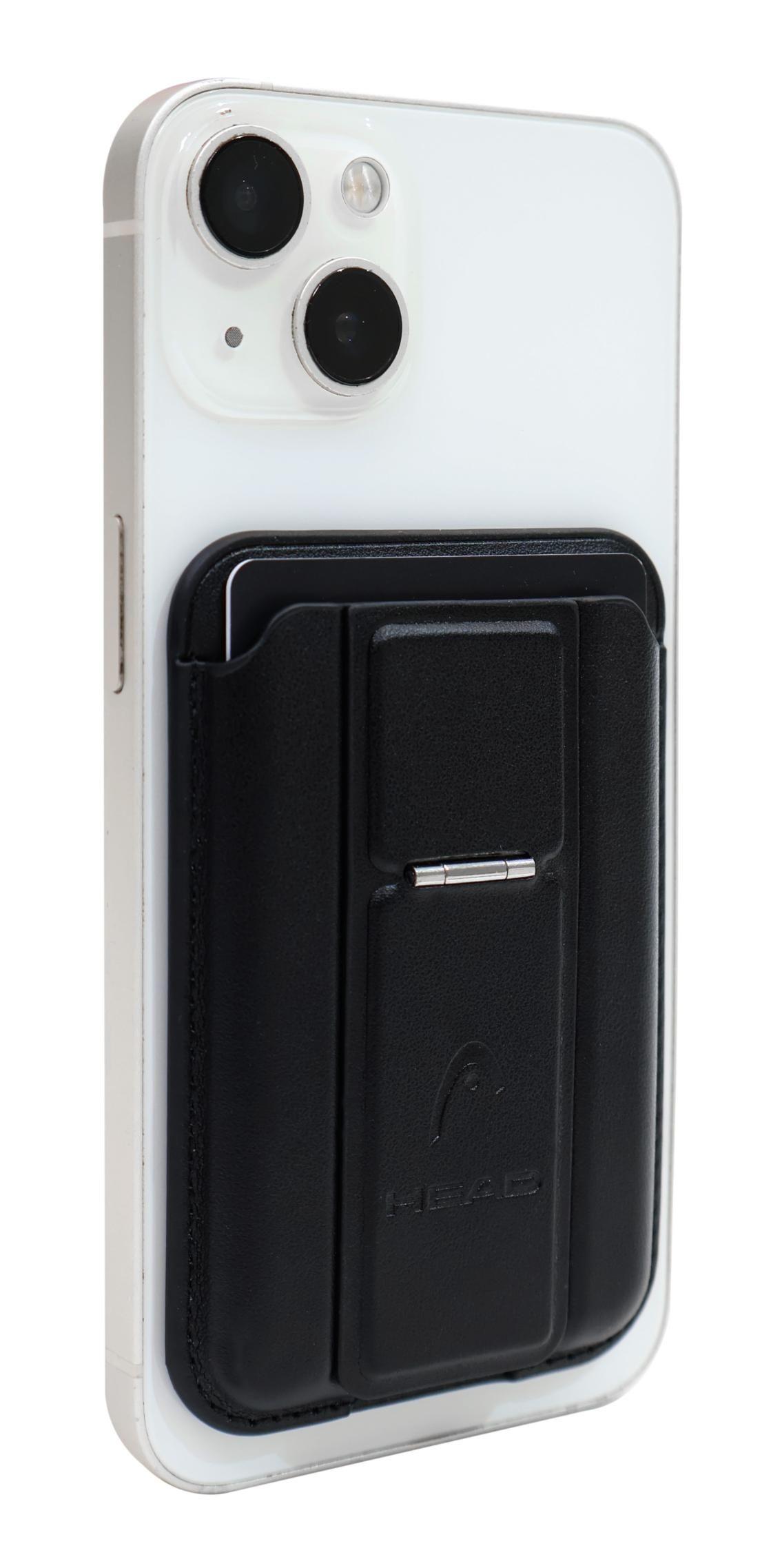 Billetera Tarjetero Magnético Magsafe Cayman Negro Head-3